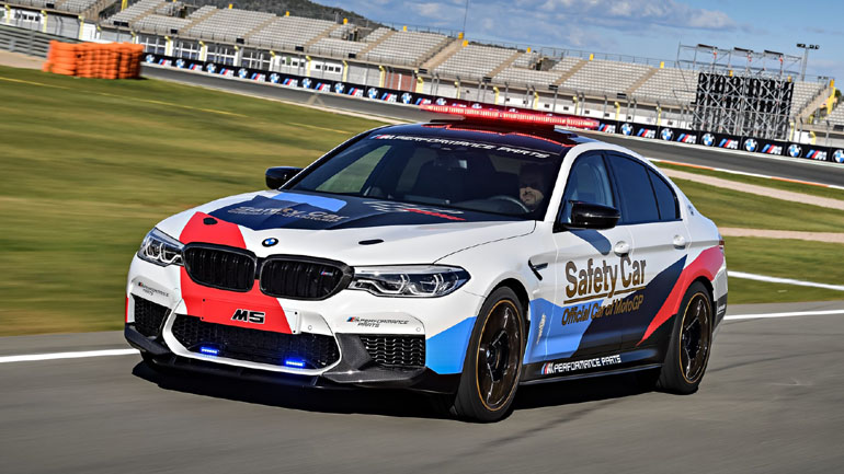 Η νέα BMW M5 στο MotoGP